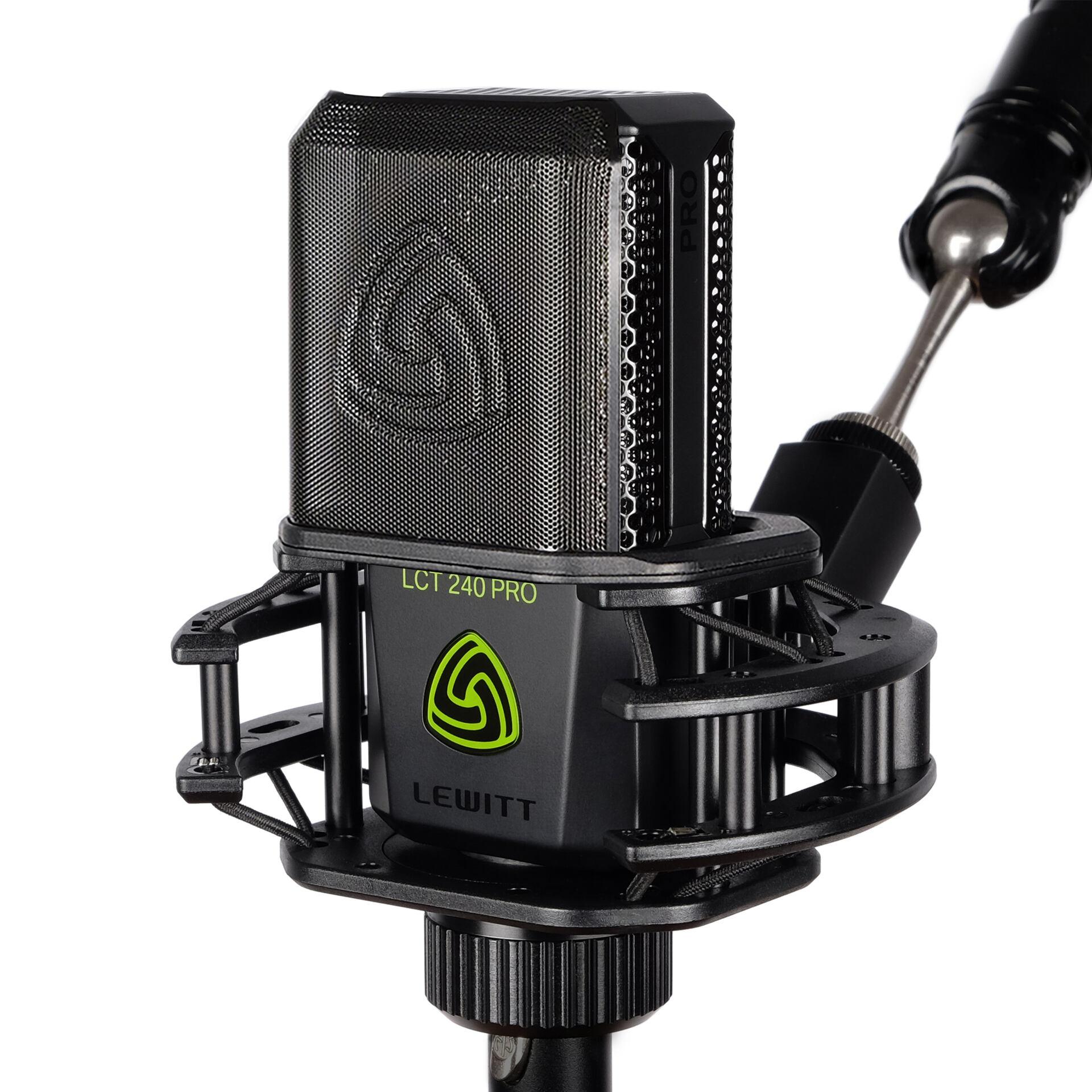 Lewitt LCT240 pro ValuePack ブラック Lewitt LCT 240 Pro Vocal Set with Shockmount & Magnetic Pop Filter